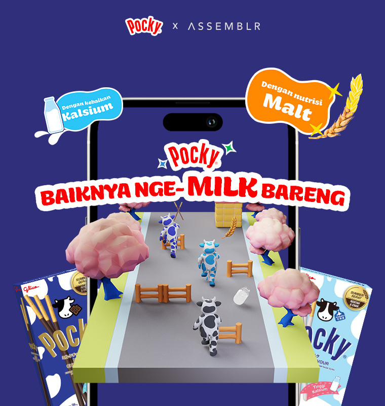 Making Fun Moments Together with Pocky Milk’s Gamified AR TikTok Filter
